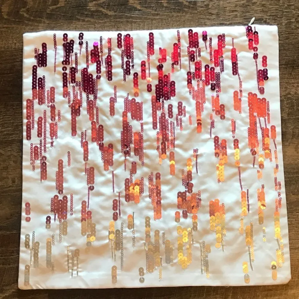 Pottery Barn Monique Lhuillier Sequin Pillow Cover
